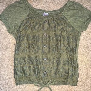 Over the Shoulder blouse